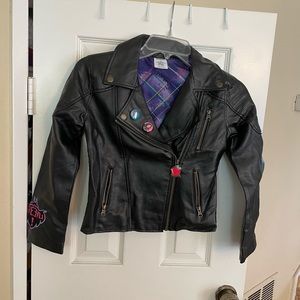 Disney Store Girl’s Descendants Black Faux…